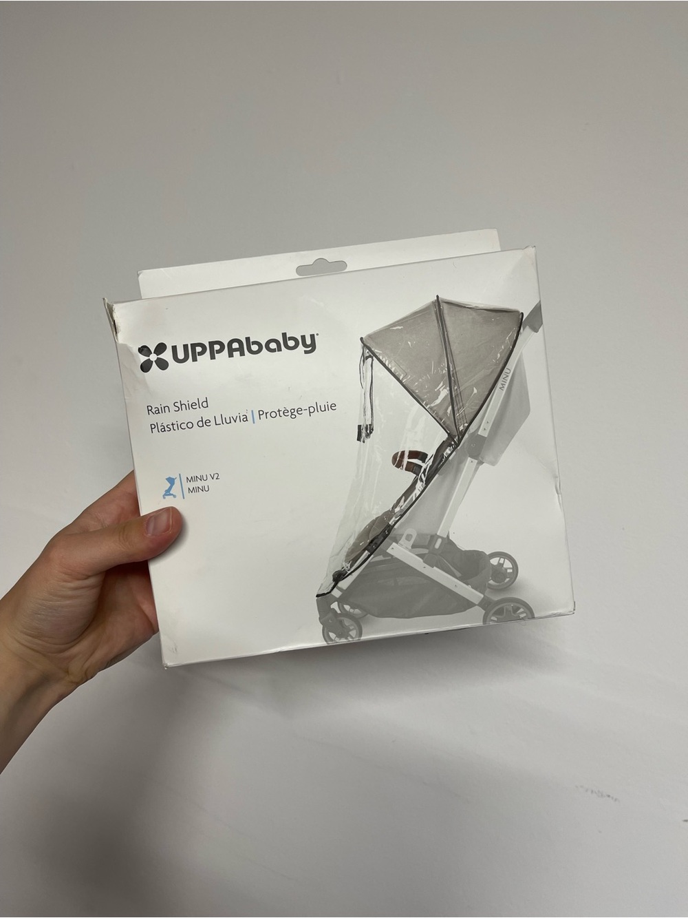Clear Rain Shield for Stroller Transparent, fit Minu & Minu V2 U.P.P.A.B.A.B.B.Y